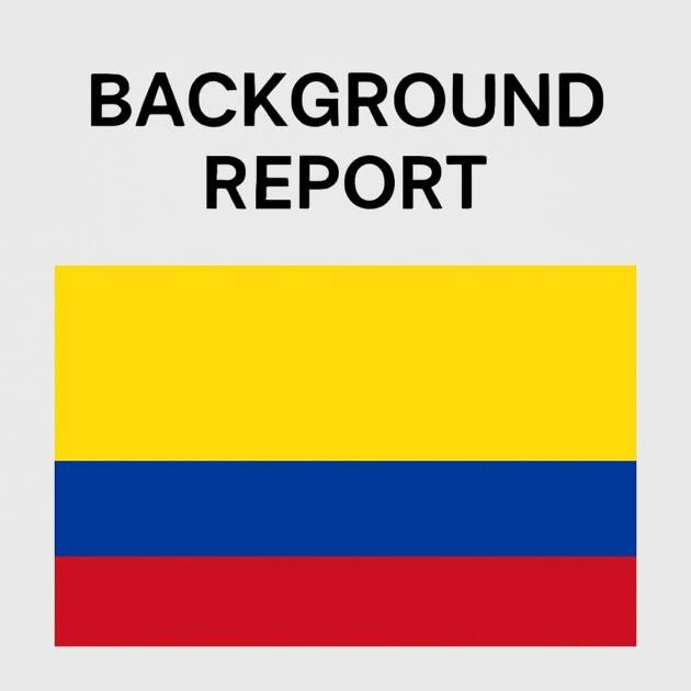 Background Intelligence Report on Individuals From Colombia