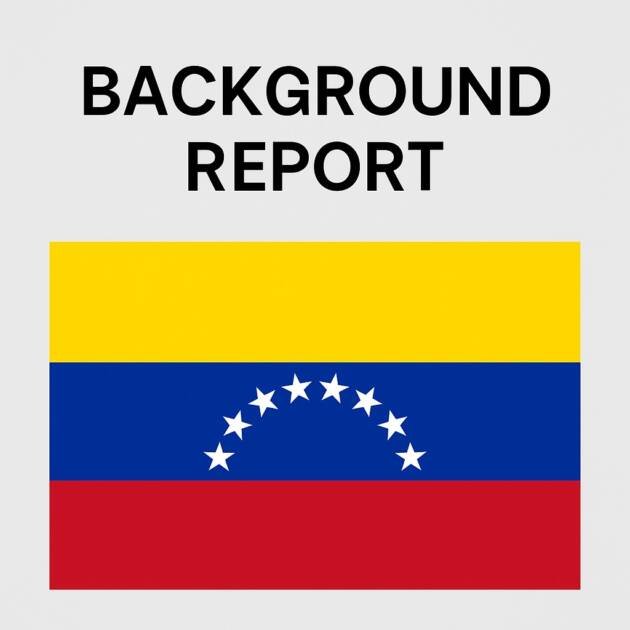 Background Intelligence Report on Individuals From Venezuela